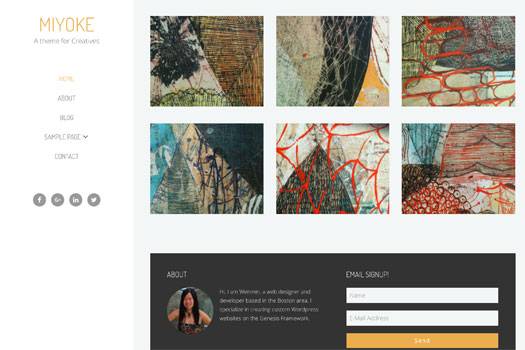 Portfolio thumbnail for Maiya Genesis child theme