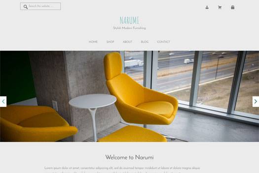 Portfolio thumbnail for Narumi Genesis child theme